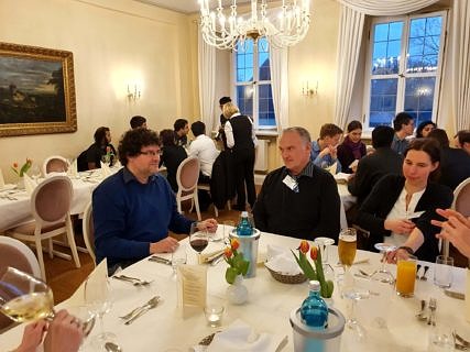 PAs and guests at the conference dinner (Image: A. Dakkouri-Baldauf)