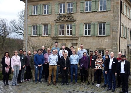 Group photo of the participants of the 2nd Visitors Workshop of GRK 2423 FRASCAL